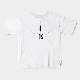 Electric Guitar Kids T-Shirt